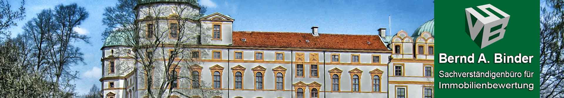 Header Schloss Celle Sachverständiger und Gutachter für Immobilien Bernd A. Binder